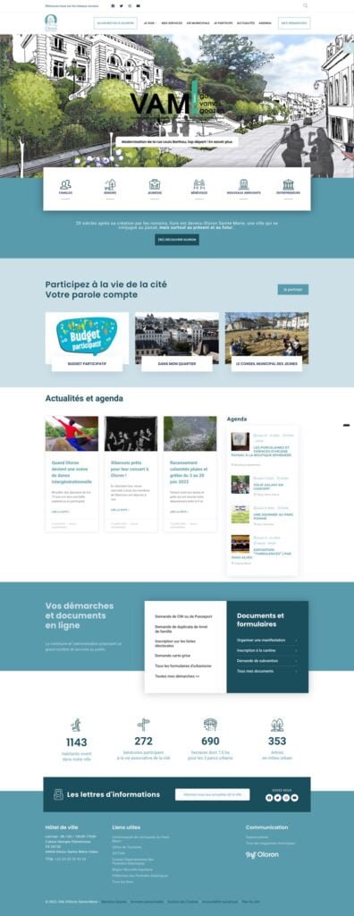 Développement Site Internet Oloron Sainte-Marie